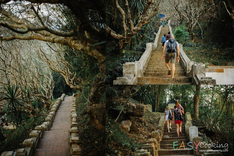 เที่ยวหลวงพระบาวัดพระธาตุพูสี