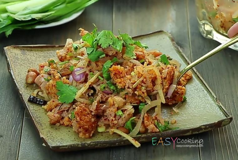 ยำแหนมคลุก