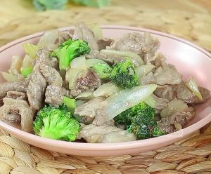 เนื้อน้ำมันหอย บล็อคโคลี่
