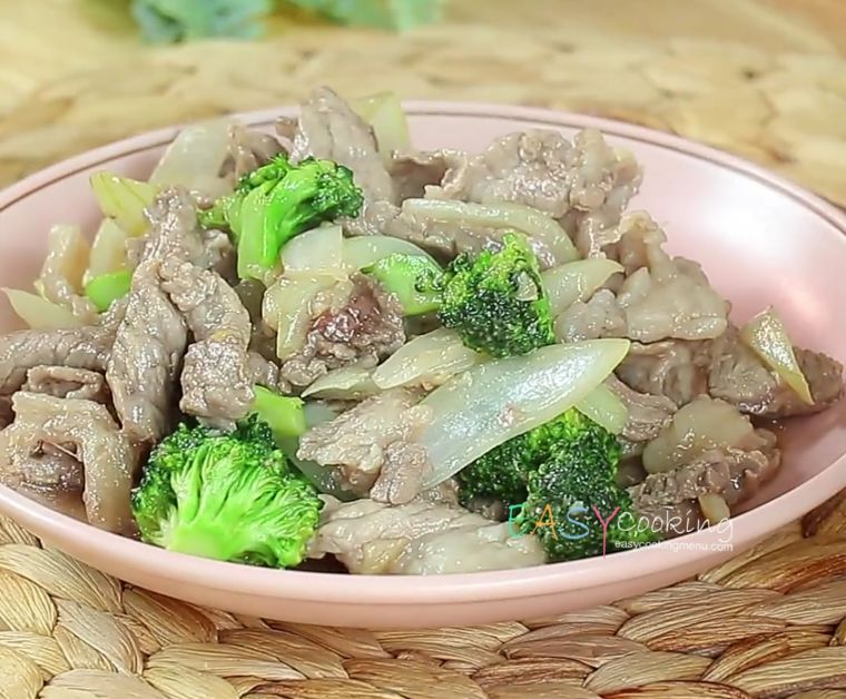 เนื้อน้ำมันหอย บล็อคโคลี่