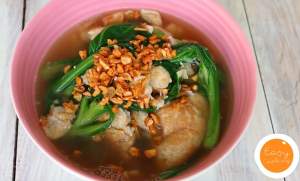 แกงจืดไข่น้ำตั้งโอ๋