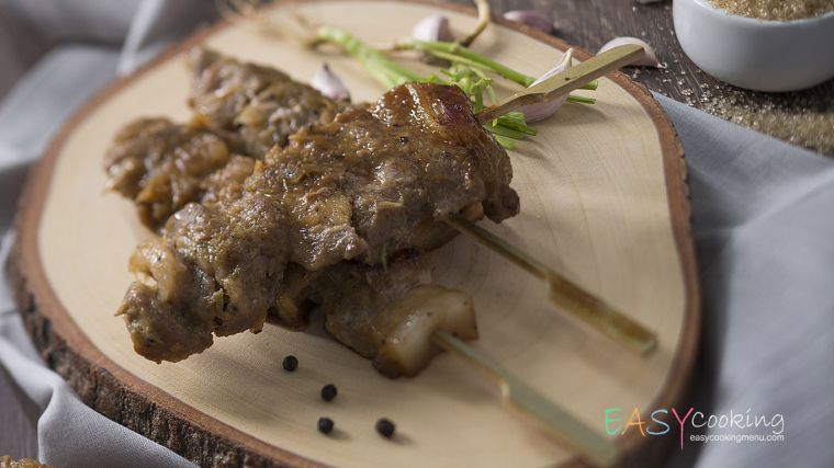 หมูย่างกะทิสด