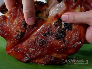 ไก่ย่างงานวัด