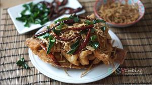 ปลาทอดกระชาย