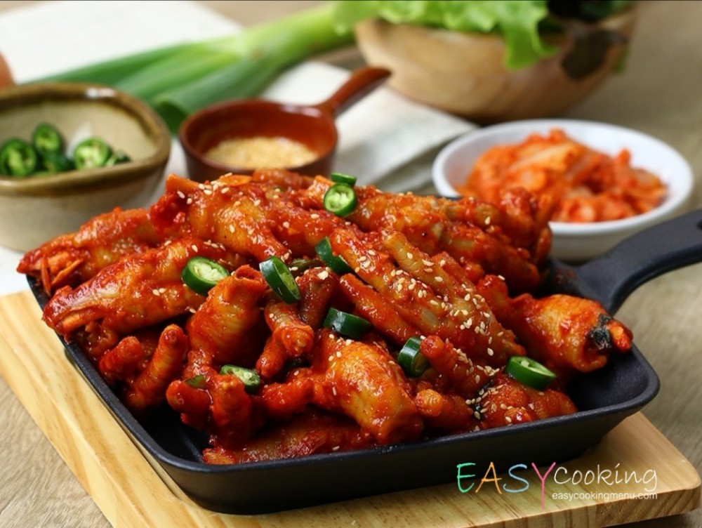 ทักบัล ตีนไก่เผ็ดเกาหลี