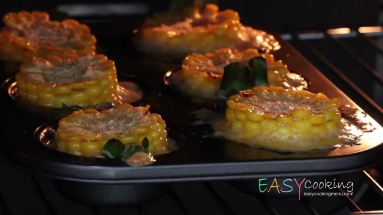 ข้าวโพดอบเนย