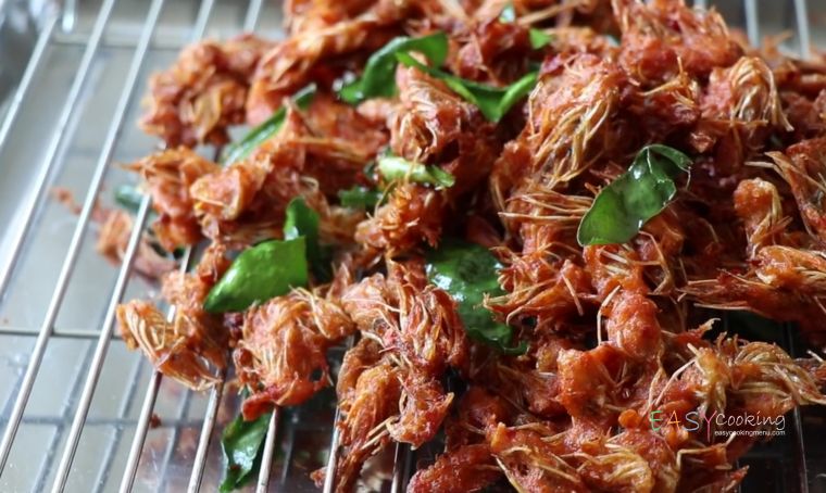 คางกุ้งทอดมันใบมะกรูด