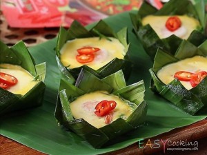 ไข่ป่ามทอดมันกุ้ง