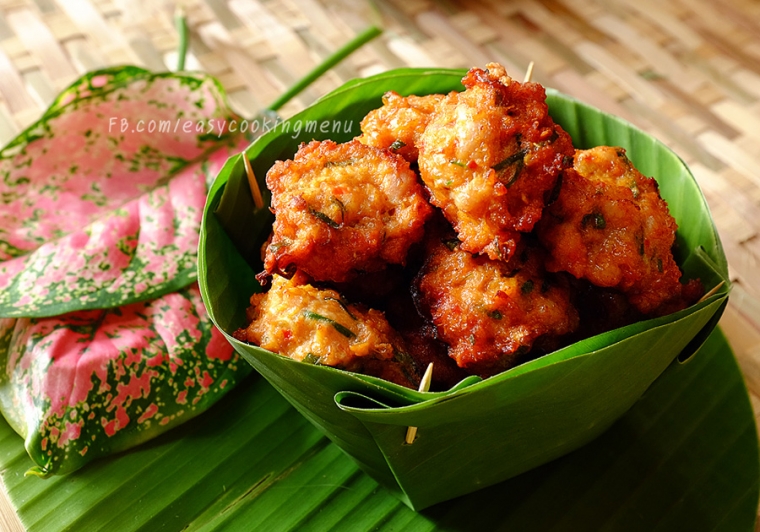 ทอดมันหมูสมุนไพร