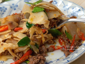เนื้อผัดหน่อไม้ดอง