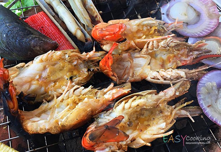 (รีวิว) ร้านบุฟเฟ่ซีฟู๊ดไม่จำกัดเวลา 429 บาท พร้อมสอนวิธีแกะกุ้งให้น่าทาน