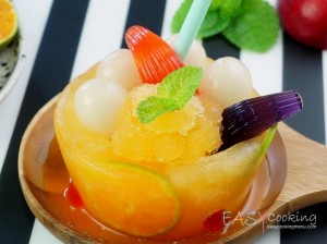 น้ำส้มเกล็ดกิมะ