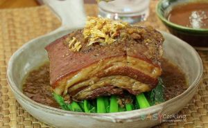 สามชั้นต้มซีอิ๊ว ฮกเกี้ยนสไตล์