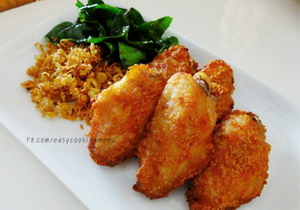 ไก่ทอดเกลือตะไคร้กรอบ