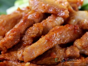 หมูทอดนมสดสไปซี