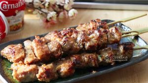 หมูย่างนมสด