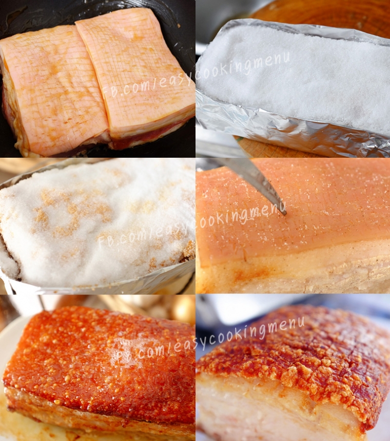 วิธีทำหมูกรอบ แบบง่าย