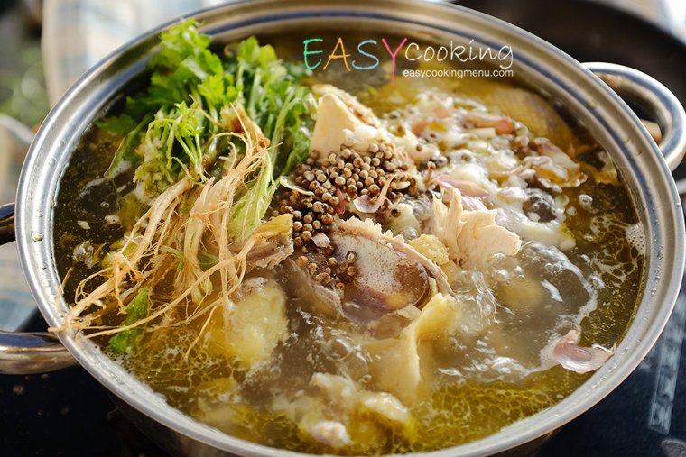 น้ำซุป-น้ำสต็อค แบบง่ายๆ