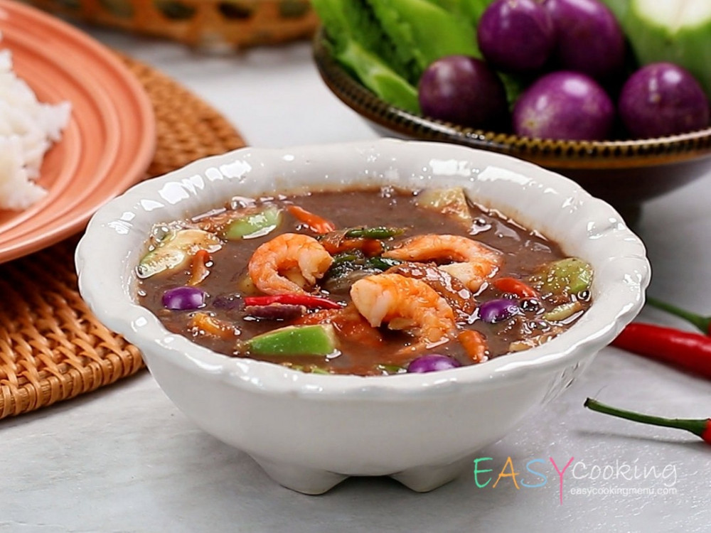 น้ำพริกกะปิกุ้งแห้ง