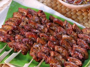 ไส้เสียบไม้ย่างน้ำปลา
