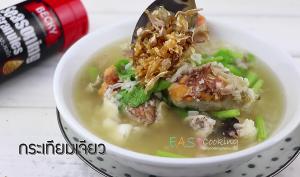 ข้าวต้มปูม้า-หนวดปลาหมึก