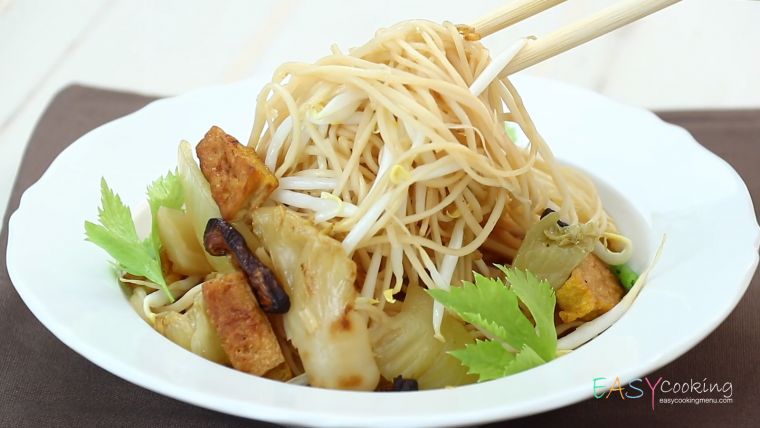 ผัดหมี่ (เจ)